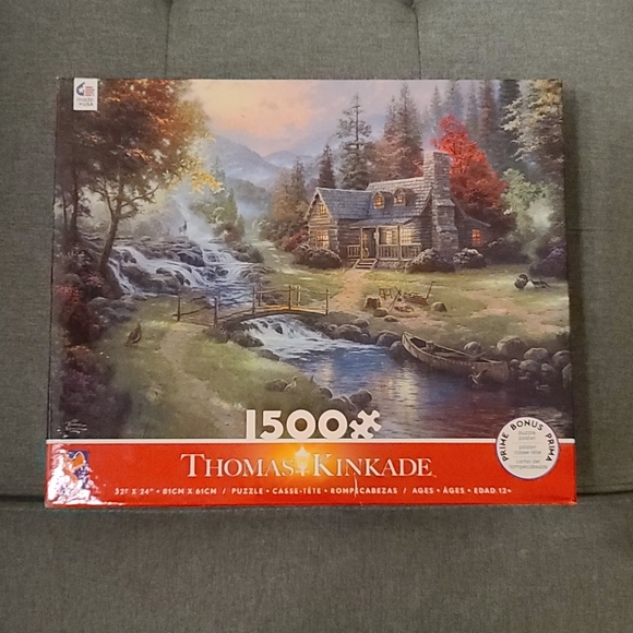 Thomas Kincade New 1500 piece puzzle